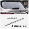 Chrome Car Tail Lights Lamp / Door Handle / Rear Window Spoiler Side Pillar Cover Trim For Toyota Sienna  - 2026 Accessories