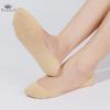 5 Pairs Women's Summer Socks Thin Short Low-cut Boat Socks with Silicone Soles for Non-slip and Heel Protection Invisible Socks