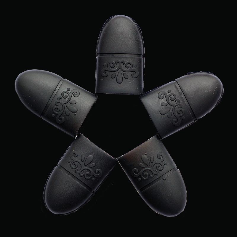 5 шт., силиконовая пластиковая пленка для снятия УФ-гель-лака, крышка для маникюра, чистый лак, инструмент для дизайна ногтей