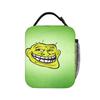 Мем Trollface Сумка-ланч для ребенка Графический дизайн Ланч-бокс Сумка-холодильник для пикника Портативная Термосумка из Оксфорда
