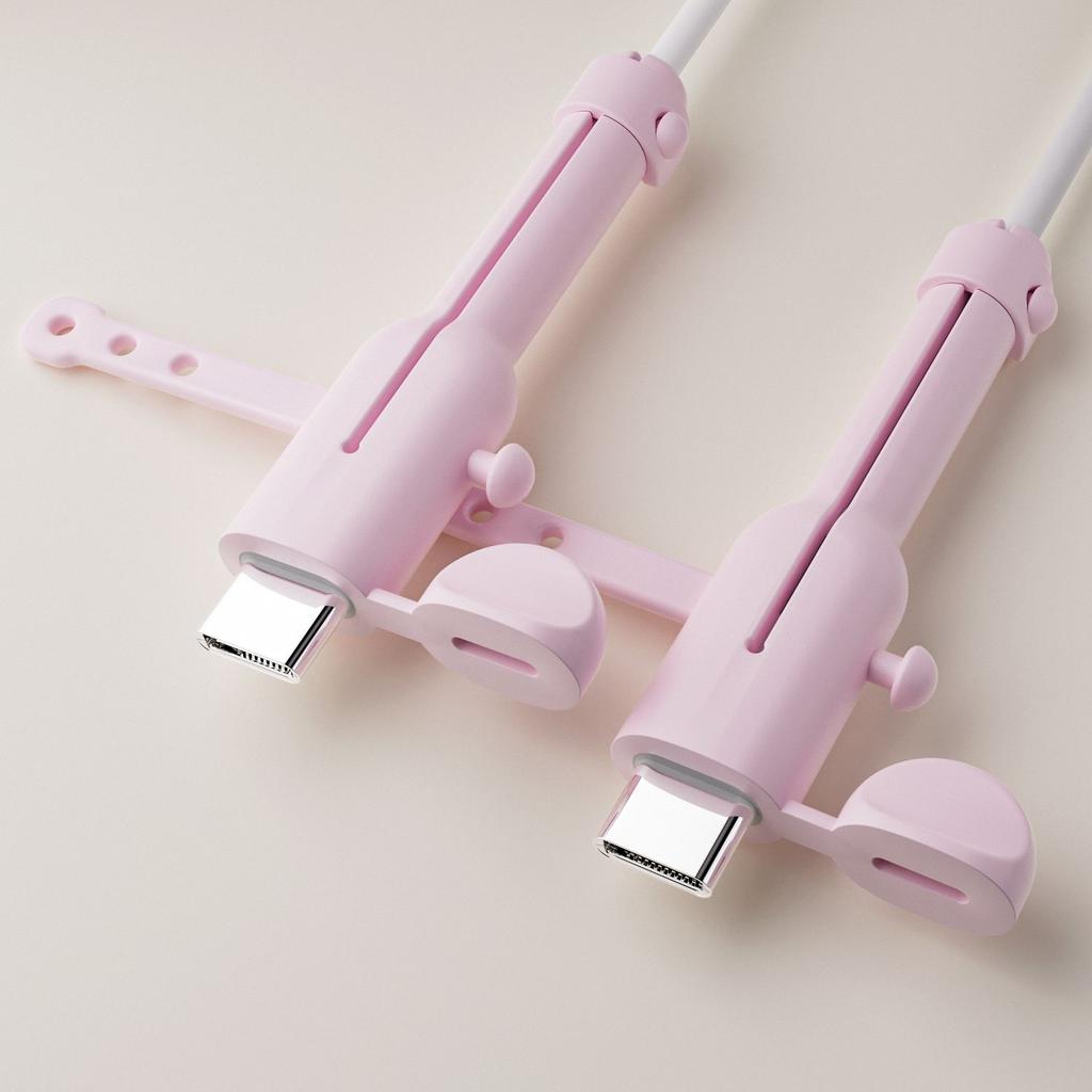 Мягкий силиконовый чехол для сматывания кабеля зарядного устройства USB Type C, защитный чехол от поломки для Xiaomi Huawei OPPO VIVO, чехол для линии передачи данных