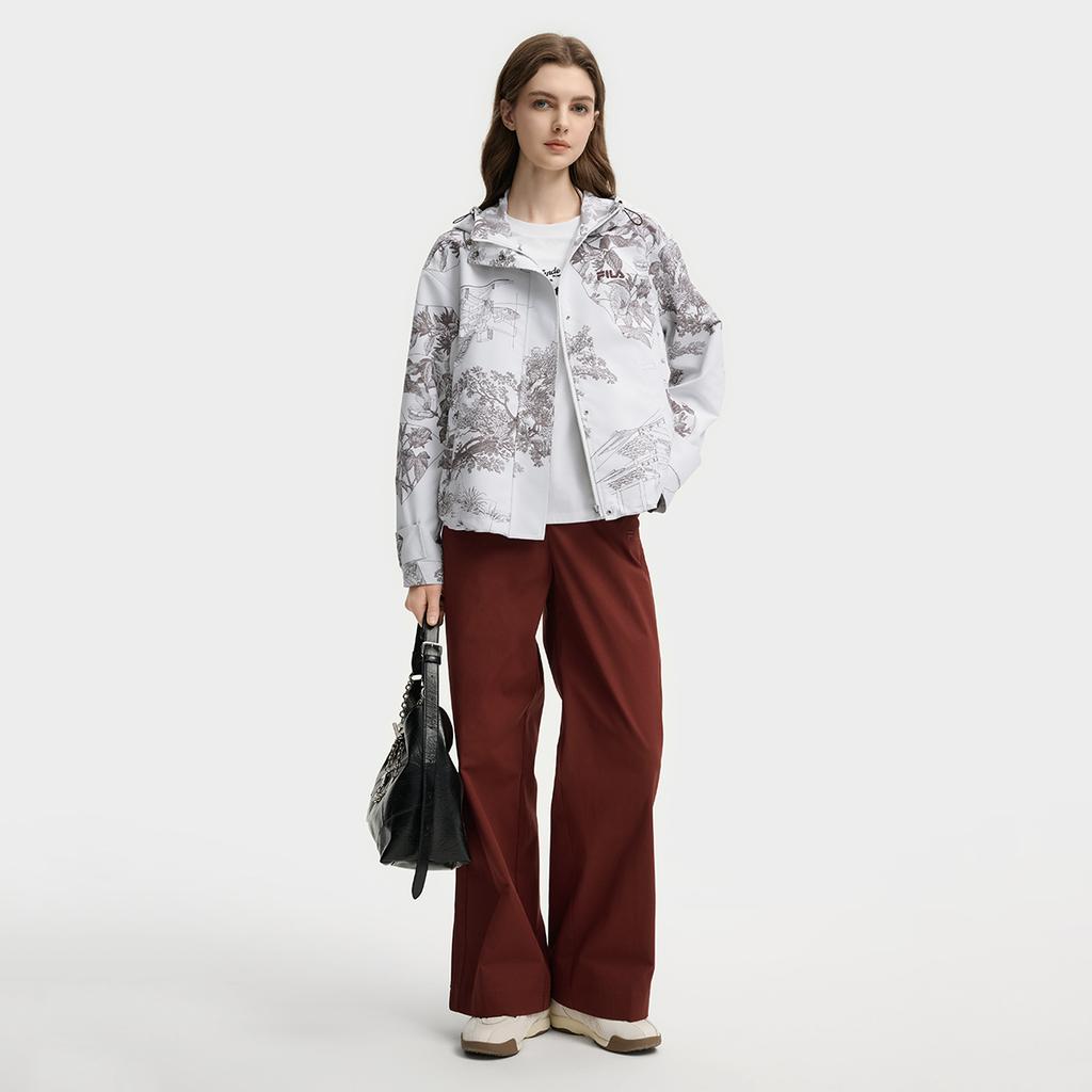 Fila Наследие Повседневная Мода Трендовая Удобная Куртка Женская Куртка F11W538703F-ZA