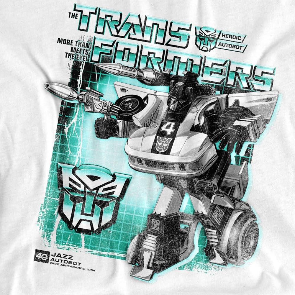 Transformers Mens Jazz Box 40th T-Shirt
