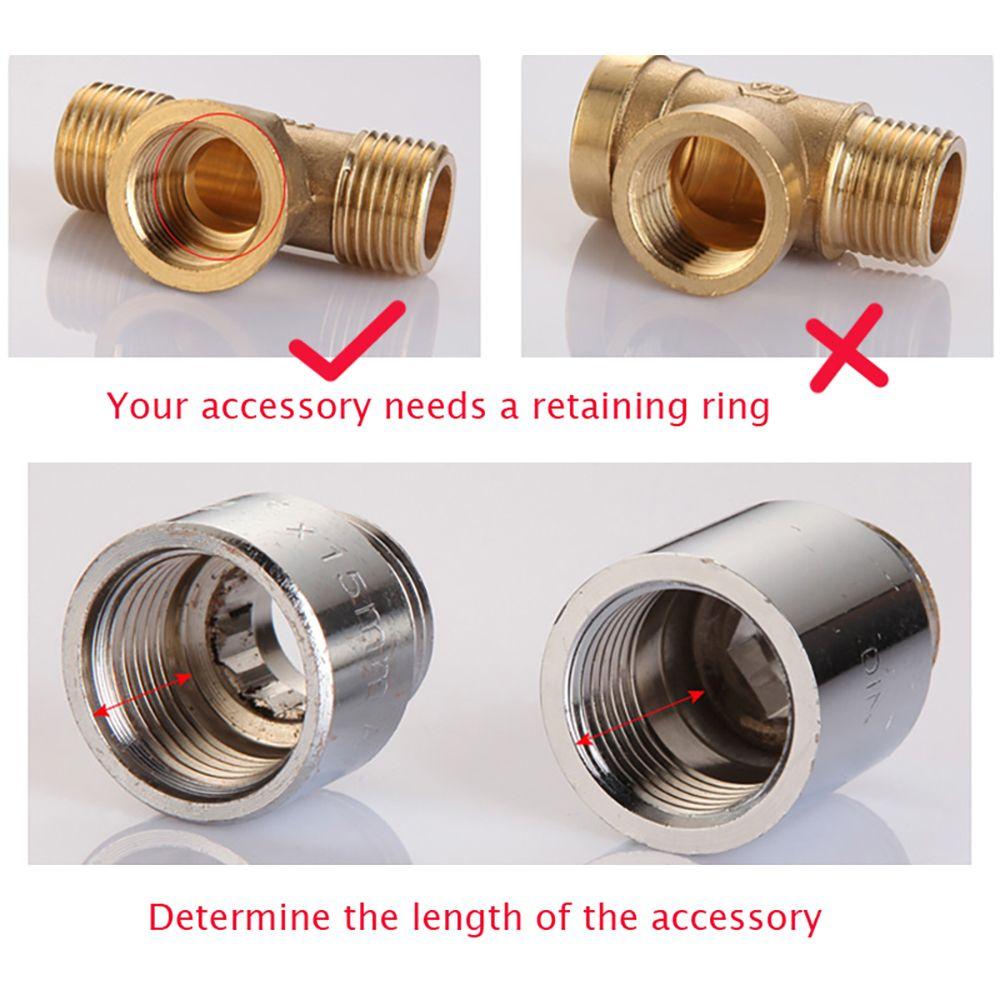 Кольцо пряжка накладка внутренняя резьба сантехнические принадлежности заглушки для труб дроссельная заглушка трубный фитинг заглушка
