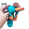 3D Printed Articulated Platypus Figurine Multi-jointed Movable Duckbill Action Figure Animal Fidget Toy Desktop Decoration Kids Adults Gift