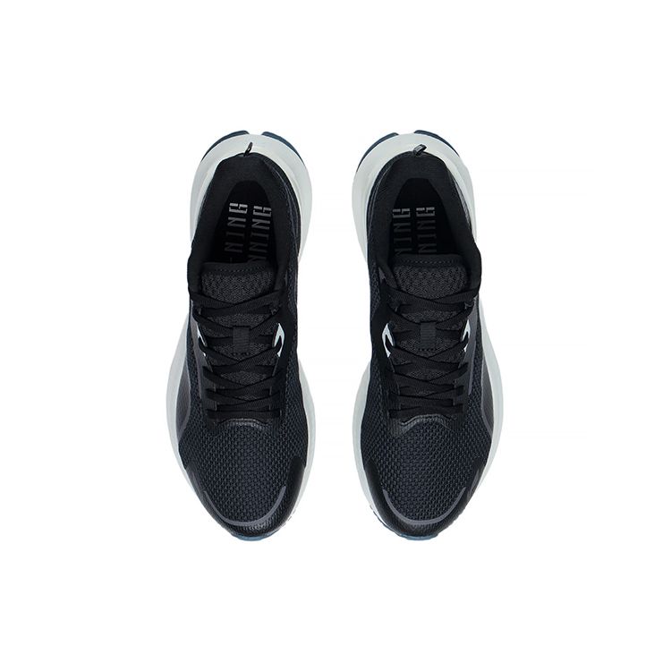 Кроссовки женские Li Ning Yue Ying 1.0 Ultra Light Breathable Low Top Black White ARHS028-2