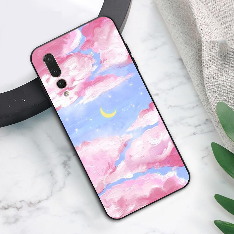 Чехол 'Корейский закат' для Huawei Nova 10 9 SE 8i 11i 12i 12s Y60 Y61 Y70 Y90 Y72 Y73 Y91 P60 Pro P40 P30 Lite