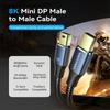 VENTION HCGLG 1,5 м 8K/60 Гц 4K/144 Гц Мини DisplayPort Папа-Папа Адаптер Мини DP Кабель