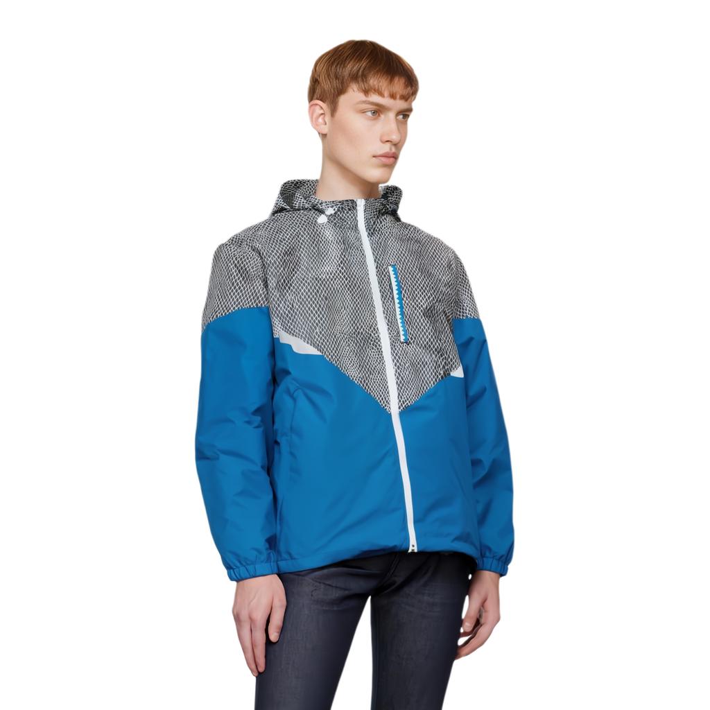Adidas Originals Jackets Men's Blue Hooded Moderate Other AC0479