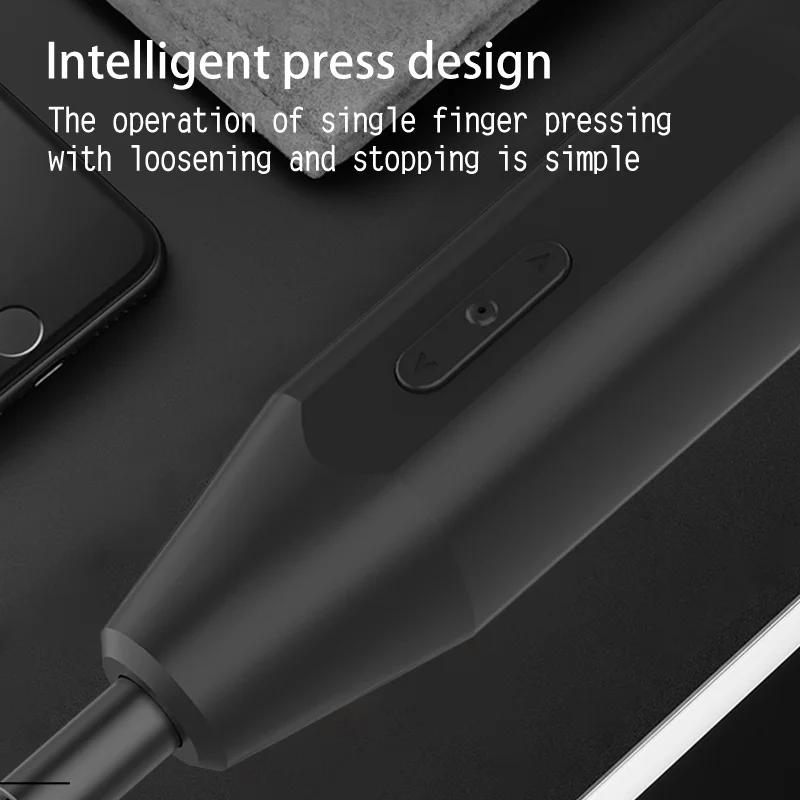 13 шт. Компактная аккумуляторная отвертка 3,6 В с USB-зарядкой, Электрическая, Портативный дизайн, Включает аккумулятор