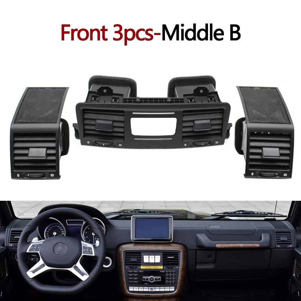 Car Front Dashboard Air Conditioning Left Right AC Vent Grille Outlet Assembly For Mercedes BENZ G Class W463 4636807408