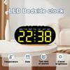 Цифровой тихий нетикающий будильник 12/24 ч. Температура Дата 3 режима яркости Освещение Светодиодные прикроватные часы для спальни