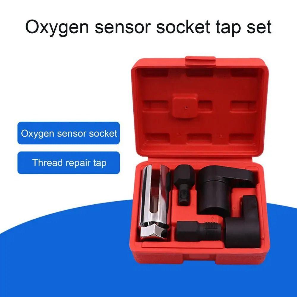 5pcs Oxygen Sensor Wrench Kit Automotive Oxygen Sensor Socket Set  Automotive Parts Accessories