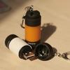 Mini Keychain Pocket Torch Usb Rechargeable Led Light Flashlight Lamp Waterproof Keychain Light For Outdoor Camping Hiking