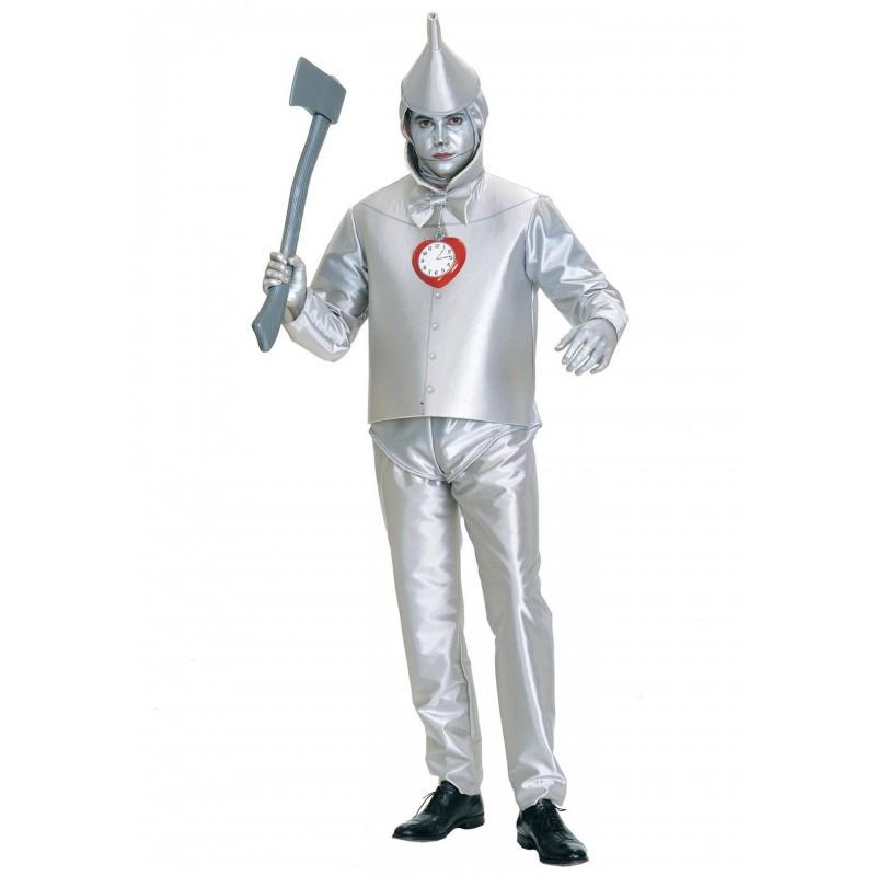 Wizard Of Oz Tin Man Costume Adults Men Halloween Cosplay Outfit Stage Performance Fancy Dress