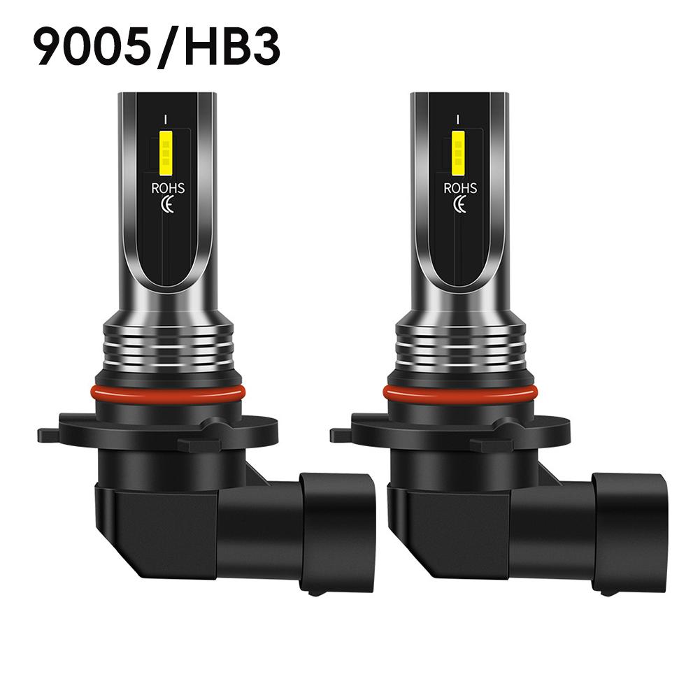1 шт. 9005/HB3/H4/H11/H7/H3/H6/H16/5202 Автомобильные светодиодные противотуманные фары супер яркие фары