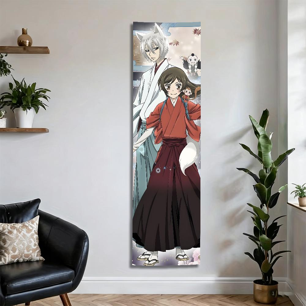 Гобелен Kamisama Kiss, Вертикальное настенное панно с Томоэ и Нанами Момодзоно, Аниме Декор Для Спальни Комнаты в общежитии Двери