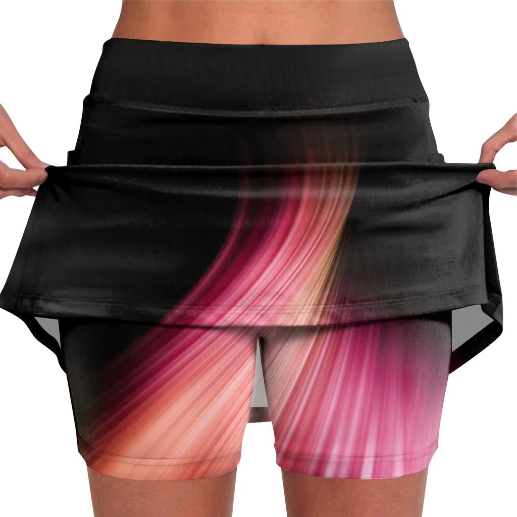 Эластичные брюки-кюлоты для йоги для женщин, спортивные шорты с принтом, легкие узкие однотонные бегуны с высокой талией