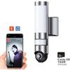 Caméra extérieure - KYF - Connectée Wifi - Rotative - Filaire - 220V - Eclairage LED 1600 Lm
