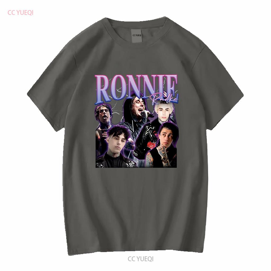 Футболка Ronnie Radke Для Любителя Рок-Музыки Металлической Дочери Фаната с длинным или коротким рукавом винтажная стираная унисекс удобная повседневная