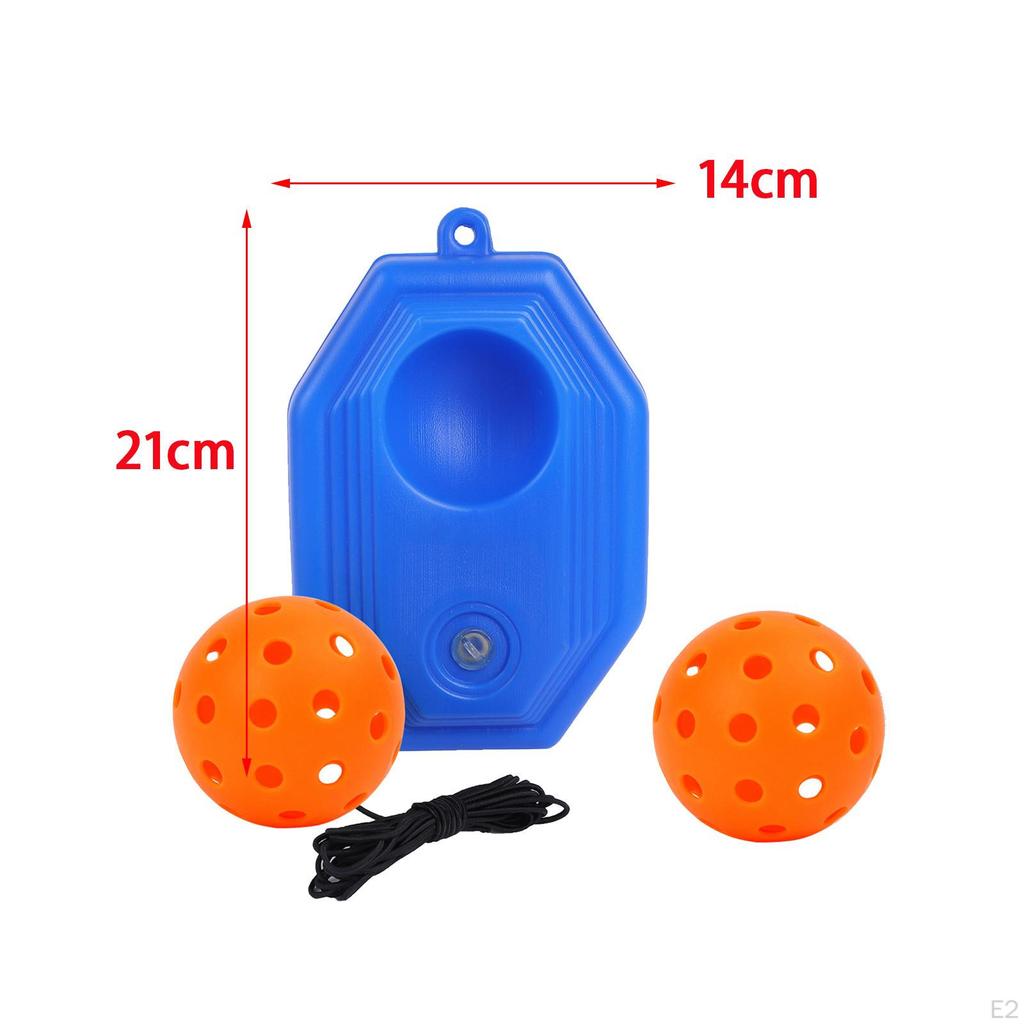 Тренажерный мяч Pickleball со шнуром, профессиональное тренировочное пособие для