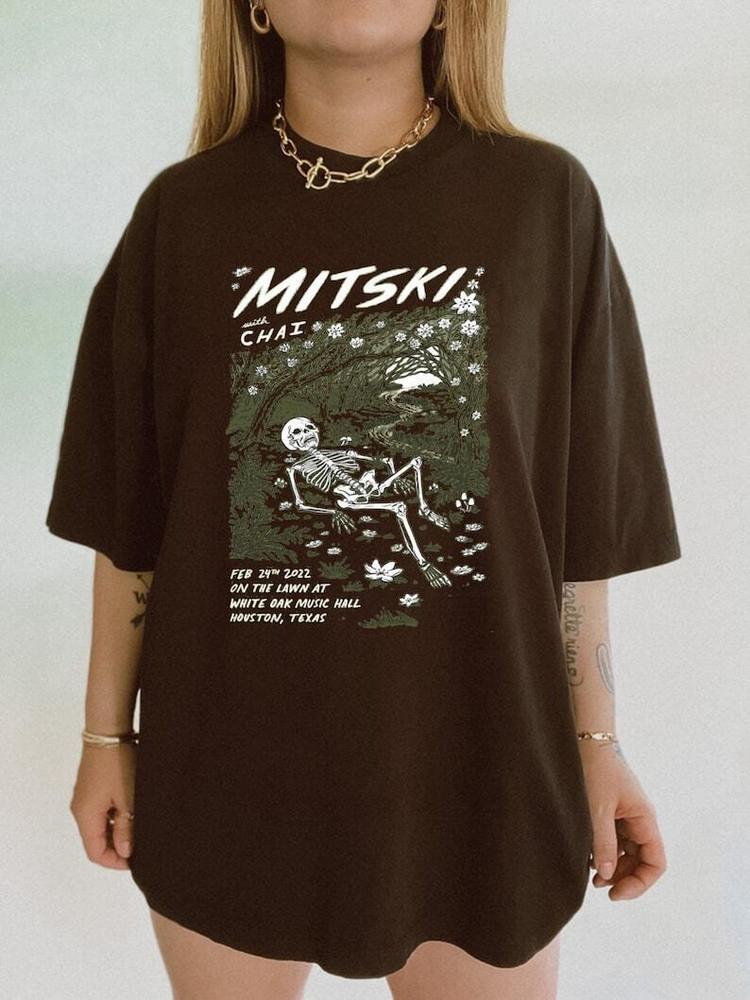 New black Mitski T-Shirt Music Unisex Shirt Cotton On For Fans S- 5XL Unisex T-Shirt