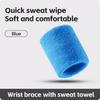 1 Pc Towel Sports Wrist Bands Tennis Sweat Bands Wrist Guard Basketball Fitness Sweatbands Wrist Wrap Wrist Protection Badminton