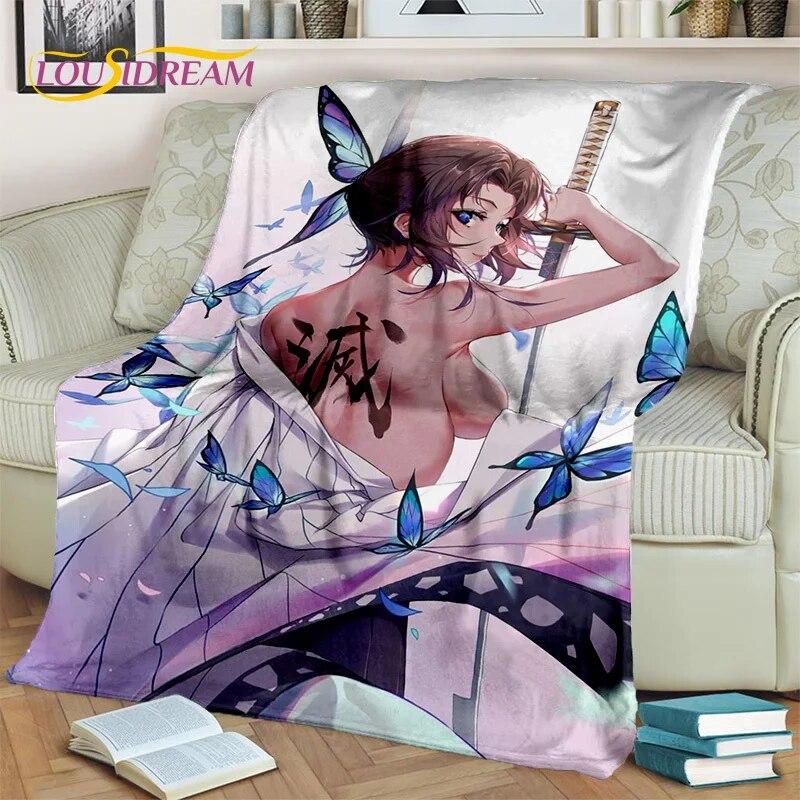 Аниме игровой персонаж, сексуальное кружевное одеяло для девочек, милое мультяшное одеяло, мягкое одеяло для дома, спальни, кровати, дивана, покрывало для пикника, детское одеяло
