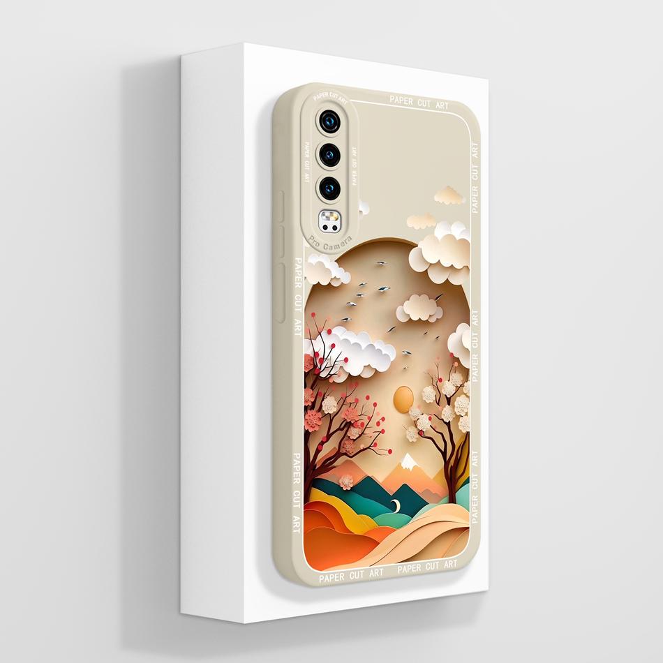 Стильный чехол для Huawei P30 Pro Lite Конфетная задняя крышка для Huawei P 30 Lite Полная защита От падений Жидкий силикон Мягкие чехлы