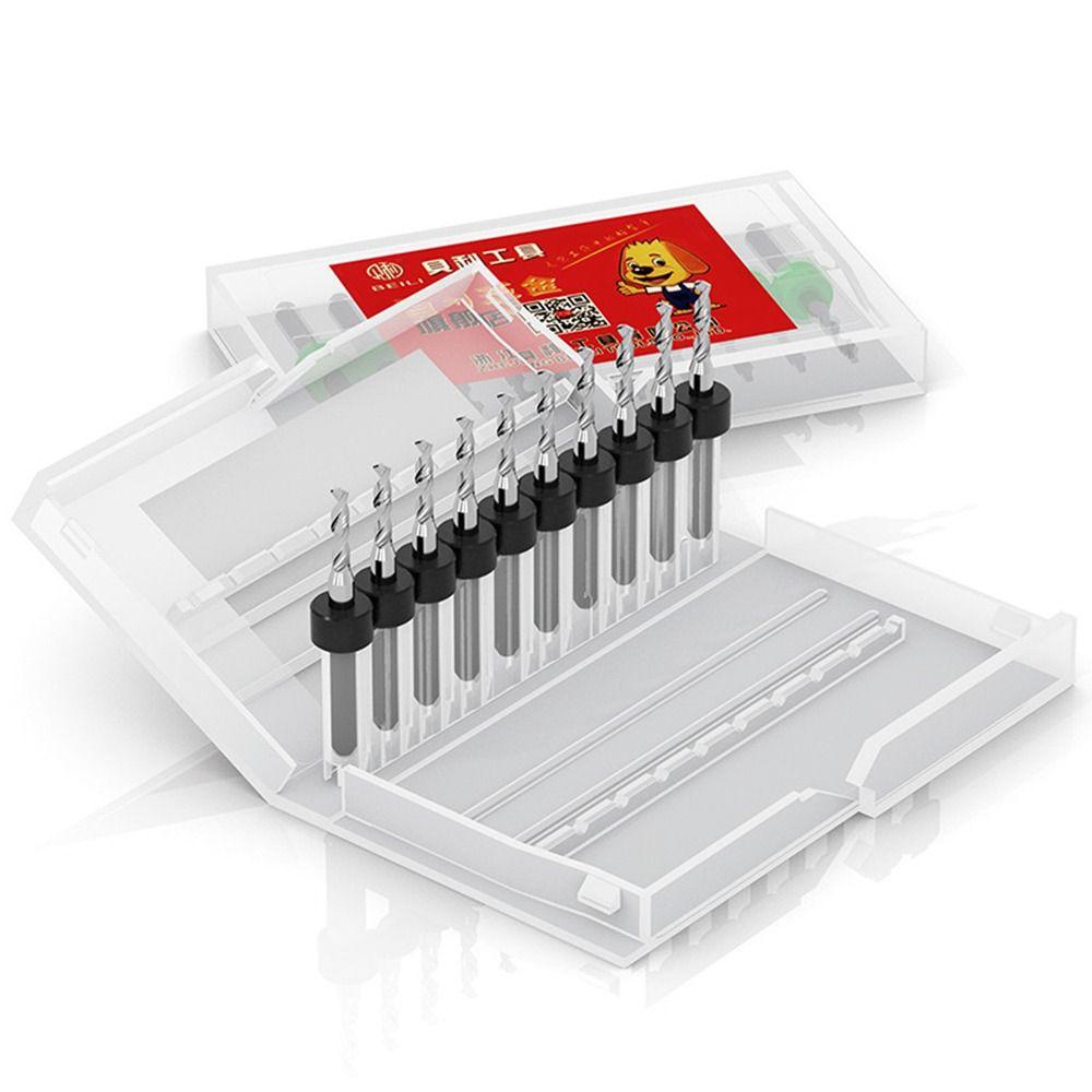 Carbide Wood CNC Drill PCB Drill Bits Mini CNC Drilling Bit CNC Milling Cutter Corn Engraving Drill
