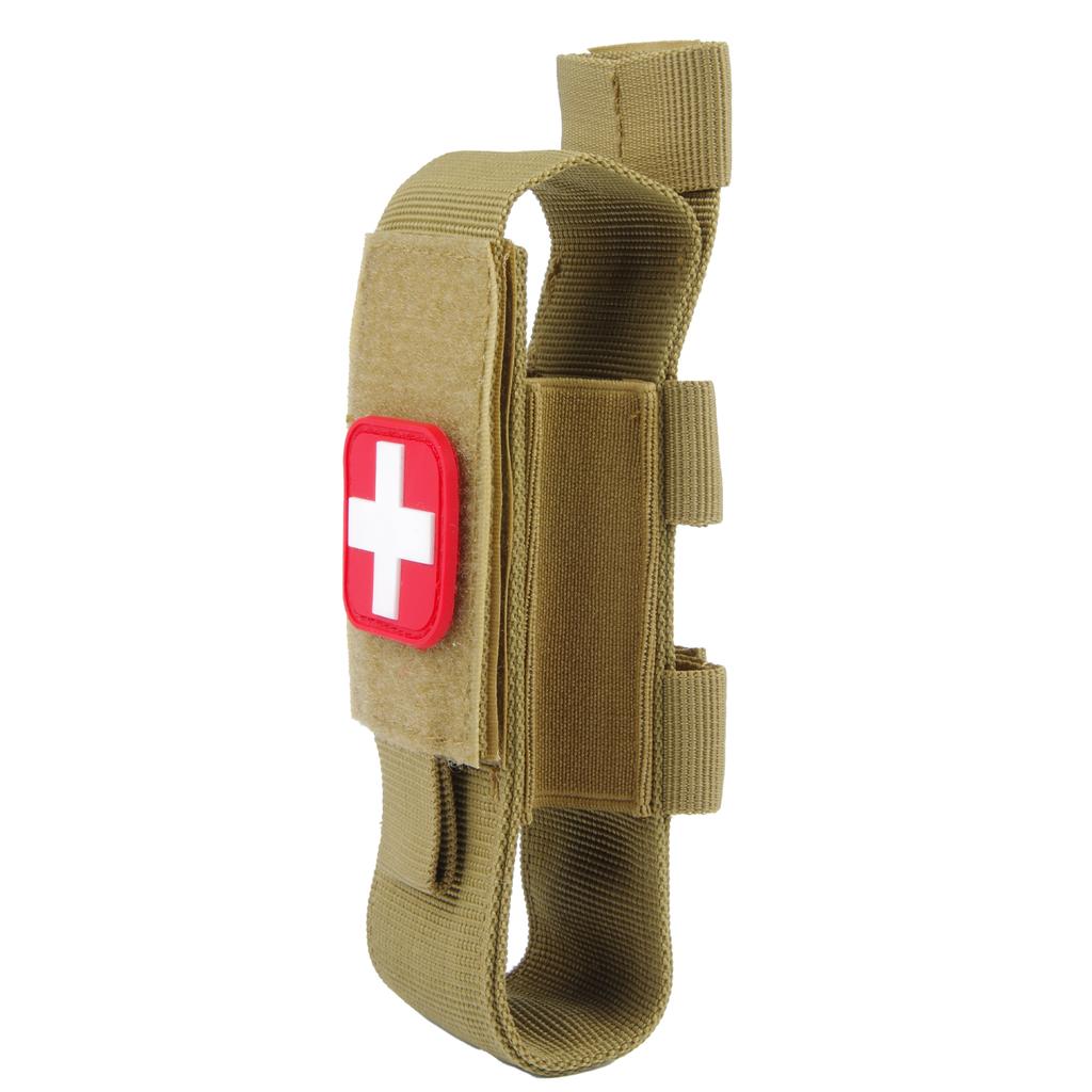 Снаряжение для выживания на открытом воздухе Тактический держатель жгута MOLLE Сумка для походов Кемпинг Аптечка первой помощи Спасательное медицинское оборудование