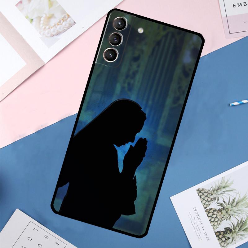 Sister Style Nun Sexy Girl Case For Samsung Galaxy S25 Ultra S21 S22 S24 S23 Ultra S9 S10 Plus S21 FE S25 FE Back Cover