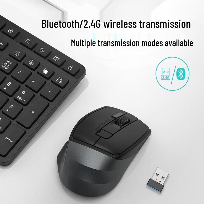 Беспроводная Bluetooth-мышь A4TECH FB45CS Air, двухрежимная