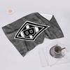 proof beach towel with Borussia Monchengladbach logo pattern - soft,absorbent,quick-drying,machine washable - perfect for swimming,camping,bathing