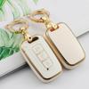 Soft TPU Car Key Cover Case Holder Shell Fob for Hyundai IX35 Sonata 8 for Kia Forte Rio 3 K2 K3 K5 Sportage Keychain Auto Accessories