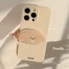 Creamy Ins Puppy Stand IPhone13 Suitable for 14pro Max IPhone Case 15 Korean 16 Cute