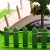 10Pcs 1:12 Dollhouse Miniature Bendable Fence Garden Courtyard Model Decor Toy Doll House Accessories