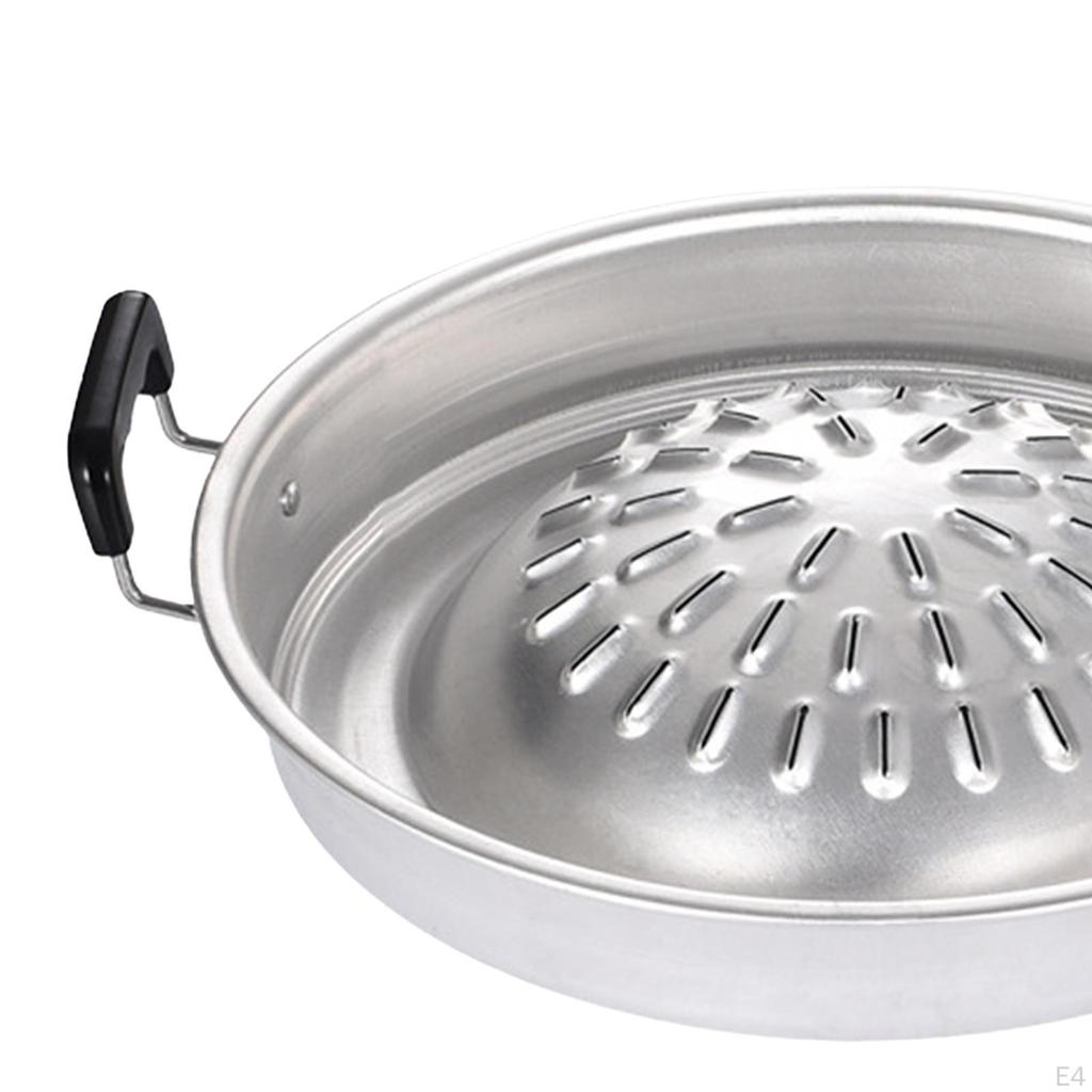 Сковорода-гриль для барбекю с антипригарным покрытием, сковорода-гриль для газовых плит, открытая в помещении или на открытом воздухе