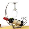 Creative Metal Wine Rack Hanging Wine Glass Holder Bar Stand Bracket Display Stand Bracket Decor