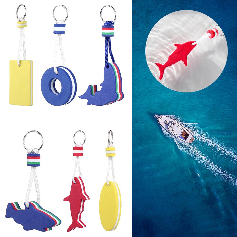 Sea Rowing Inflatable Boats Pool Parts Sailing Fishing Keyring Key Pendant Water Floating Keychain