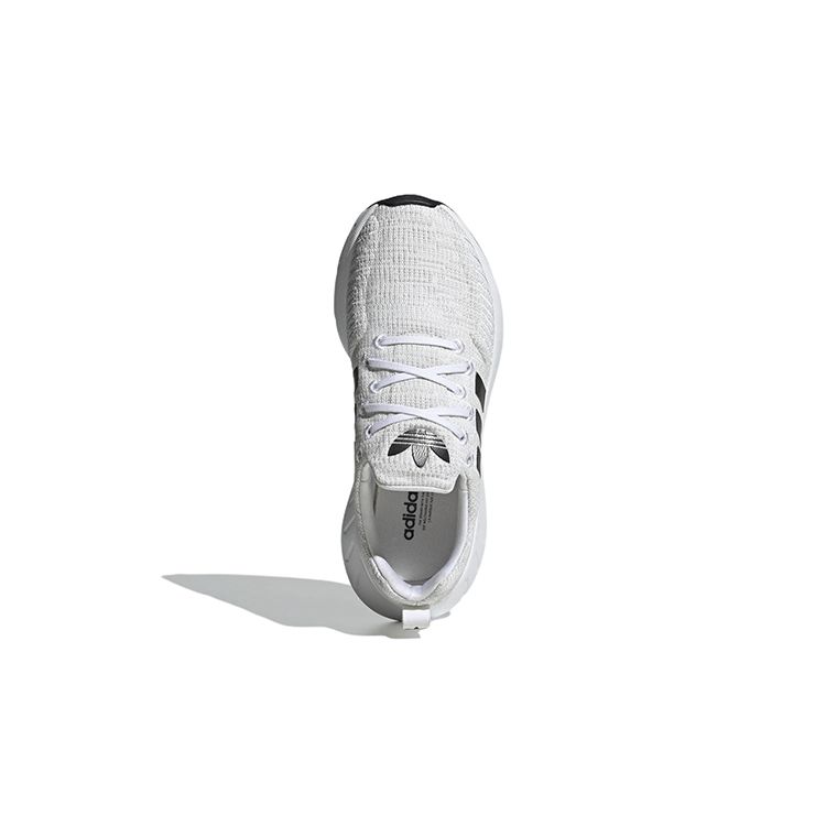 Adidas Swift Run 22 J White Grey Kids Sneakers Cloud-White Core-Black Grey-One GW8179