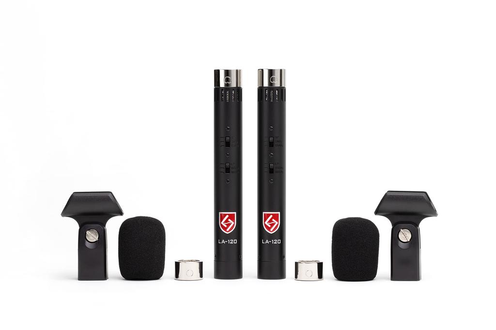 Lauten Audio V2 Small Diaphragm Condenser Microphone Pair LA-120