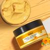 Deep Cleansing Turmeric Exfoliating Mask - Vitamin C & Turmeric Micro-scrub Foaming Shower Cream with Invigorating Coconut Oil and Glycerin