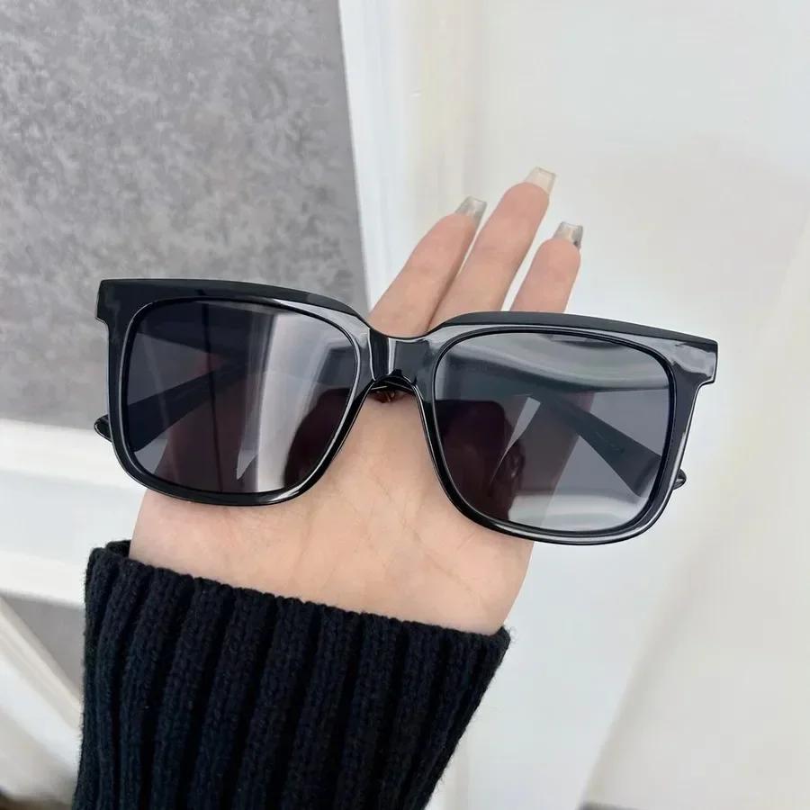 Квадратные Солнцезащитные Очки Женские Мужские Классические Винтажные Модные Очки для Личности Стильные Повседневные Минималистичные