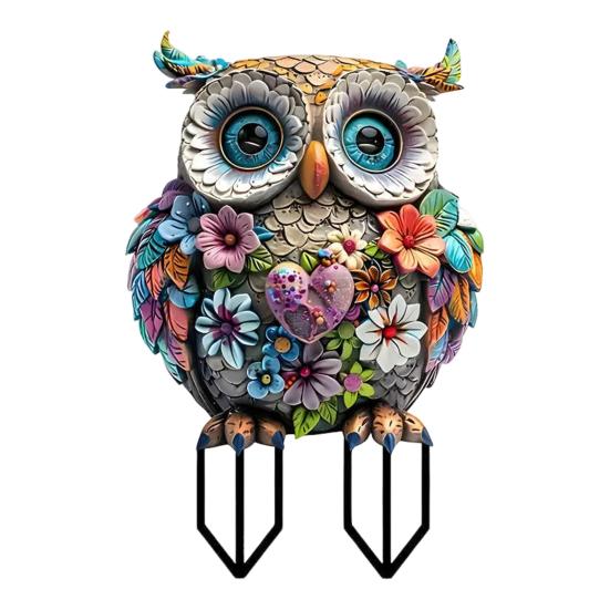 Садовый колышек серии Fantasy, устойчивый к погодным условиям, декоративный колышек Fairy, 2D, плоское акриловое украшение с колышком для декора двора на открытом воздухе