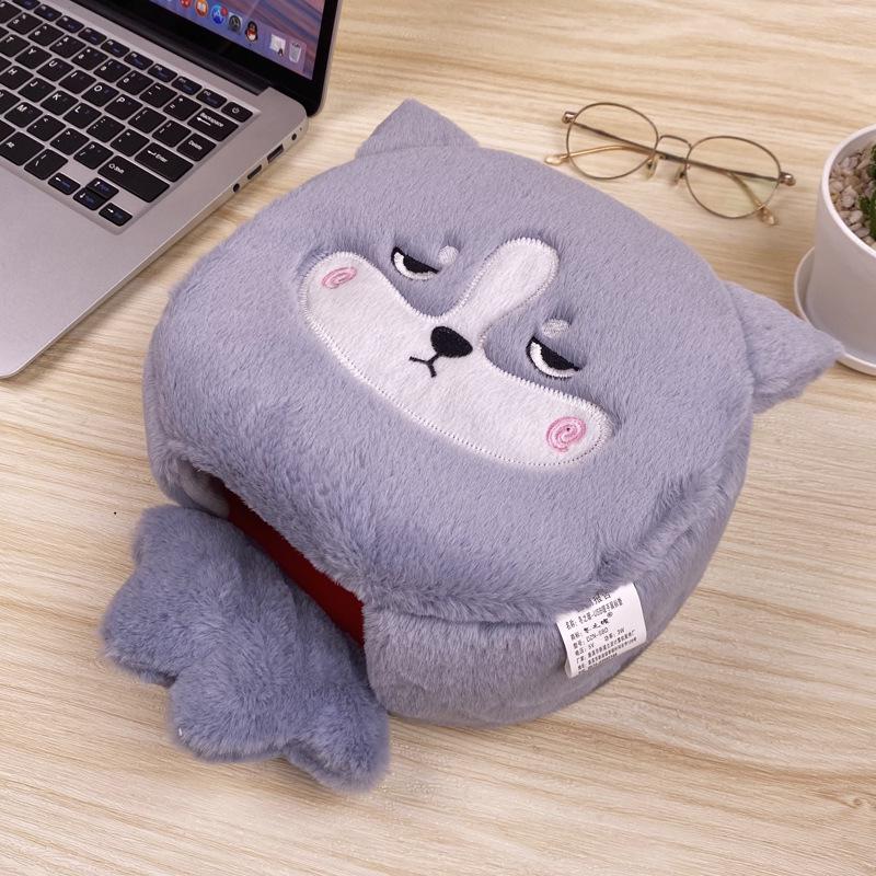 USB Нагреваемый коврик для мыши с поддержкой запястья - Флисовые перчатки-грелки для рук для мужчин