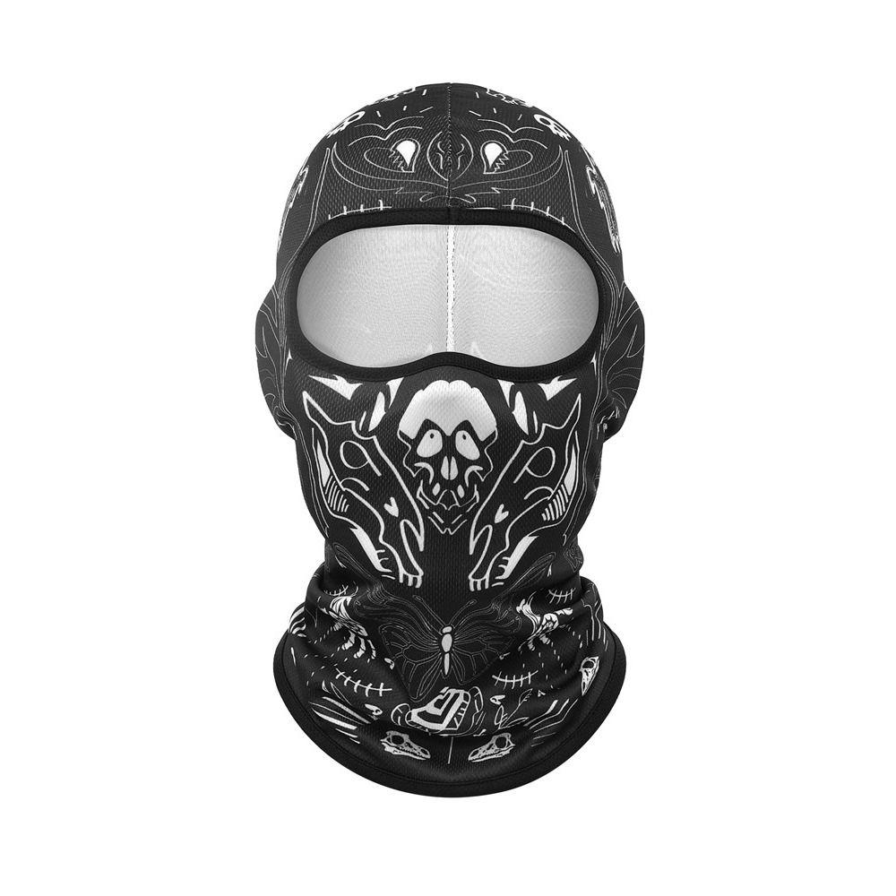 Breathable Cool Balaclava Ice Silk Face Cover Headwear Fashion Full Face Cap  Motorcycle Riding