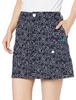 Coq Sportif Skirt with Inner Logo Water Stretch QGWWJE01 NV00 [Le Golf] Spats, Pattern, Cargo, Repellent, Golf, (Navy)