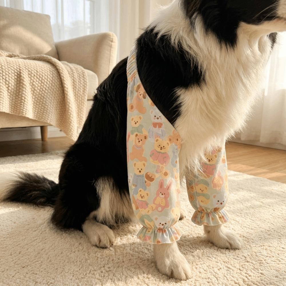 Front Leg Sleeves Dog Knee Brace Breathable Anti Licking Leg Cover For Injured Legs