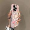 For Apple Mobile Phone Protective Case Pattern Magnetic Jelly Two-in-one Mobile Phone Case Double Layer Frosted Polka Dot Mobile Phone Case Cartoon